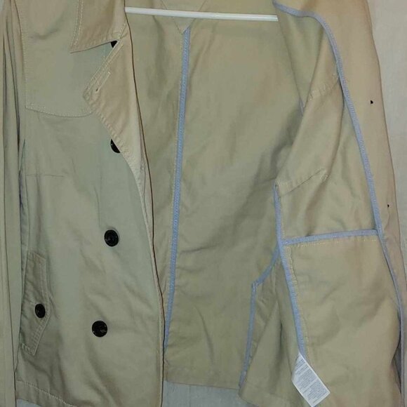 Tommy Hilfiger womens cotton jacket sz xl light tan - Picture 3 of 5